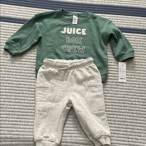 Carter’s toddler boy matching set.